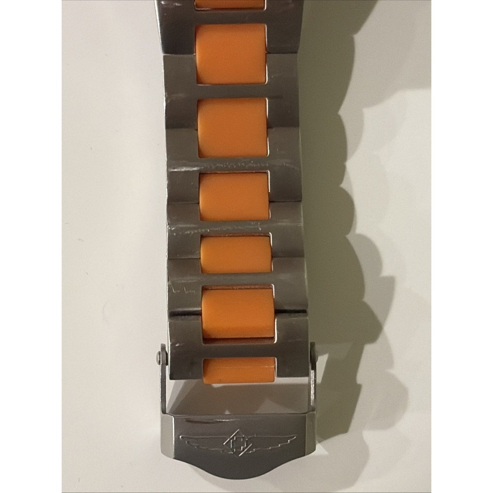 Invicta Lady Diver Orange 40.5mm Camouflage Dial Ladies Watch Working New Battry - Picture 5 of 10
